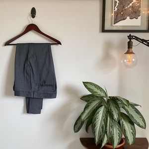 ASOS Design, Skinny Smart Dress Pants, Navy Texture.